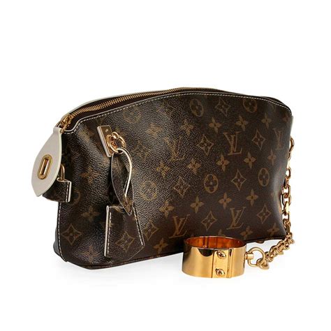 Louis Vuitton Monogram Fetish Lockit Clutch 